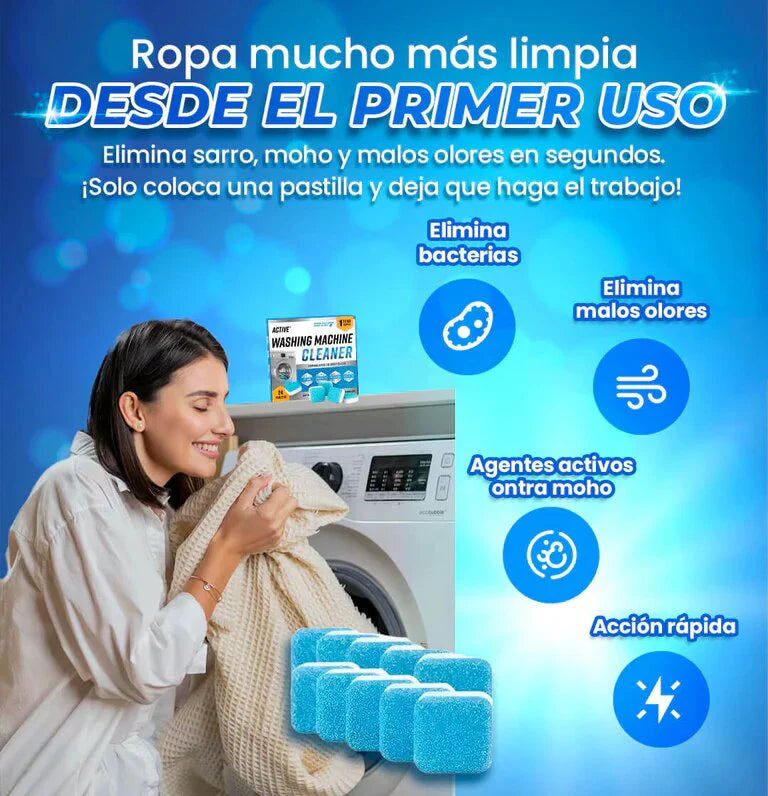 Efficlean: saca la mugre que tu lavadora esconde.