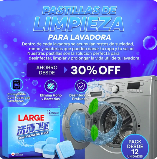 Efficlean: saca la mugre que tu lavadora esconde.