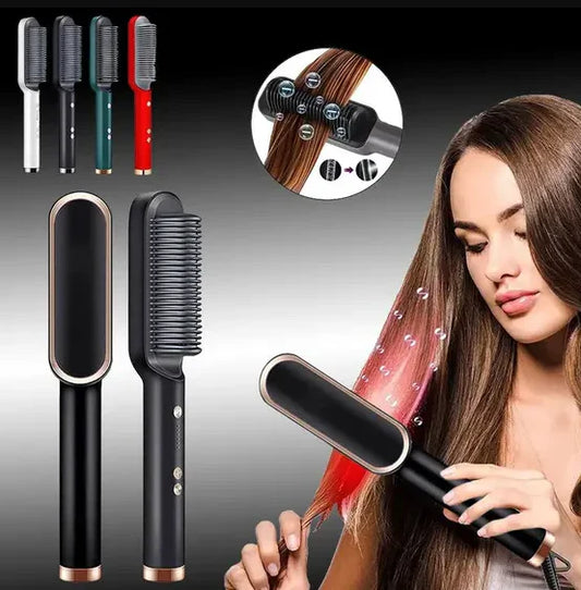 Cepillo Alisador Eléctrico Cabello